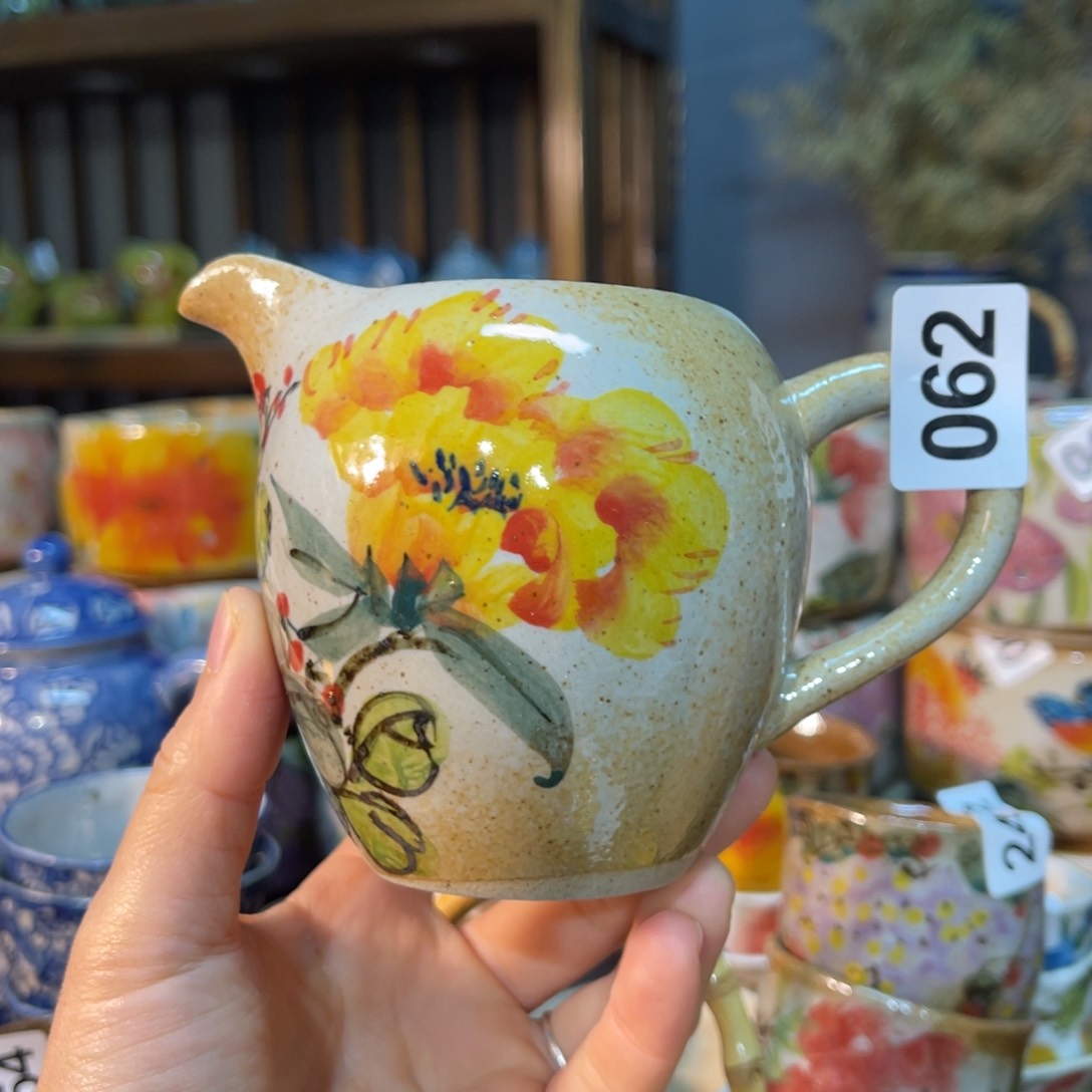 杯素浅陶瓷手工手绘