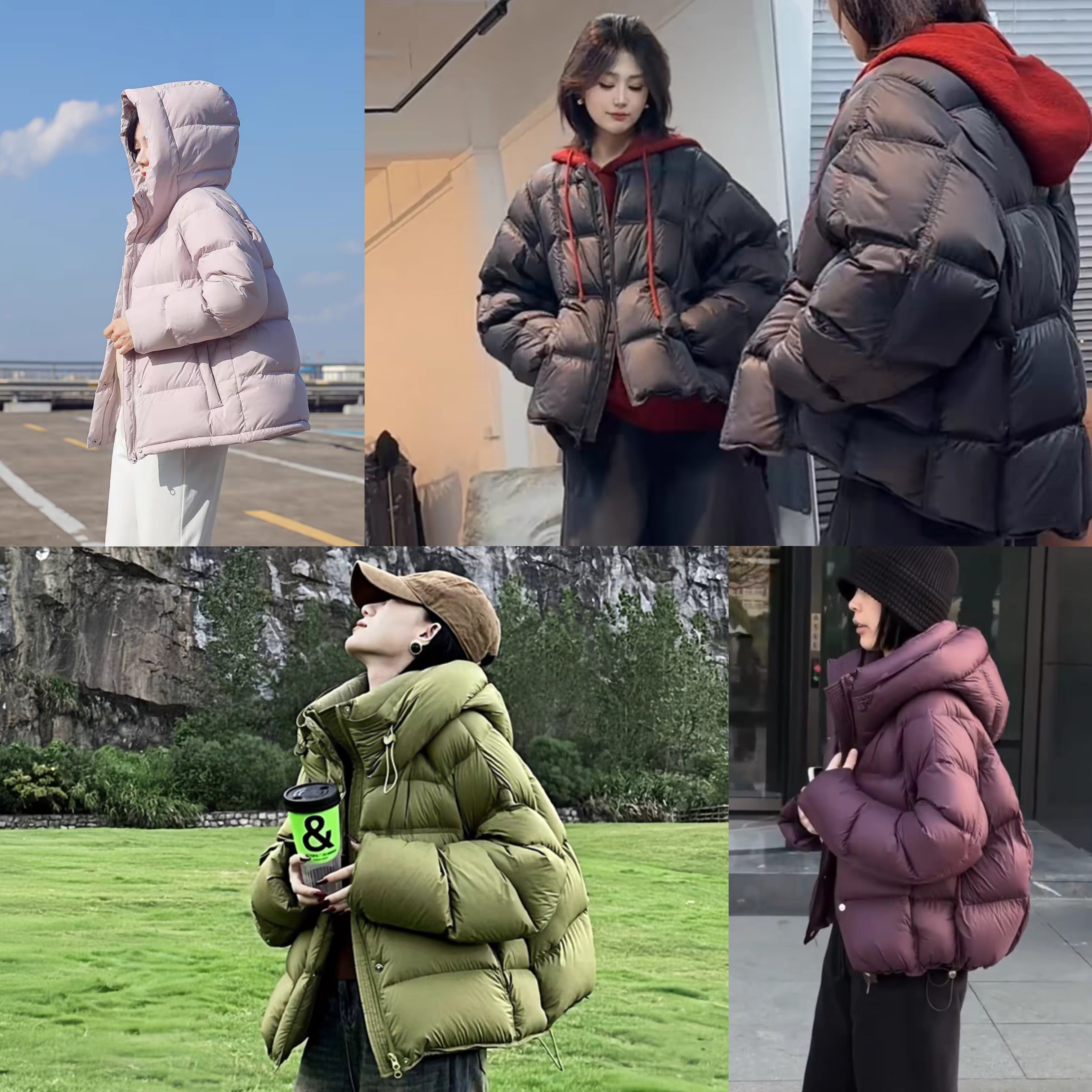 【Moechic服饰】专属新款洋气秋冬轻薄加厚保暖羽绒服外套清仓捡漏