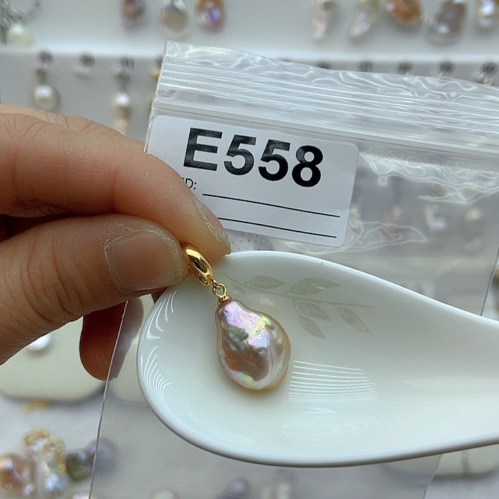 淡水珍珠颈饰银S925镶嵌