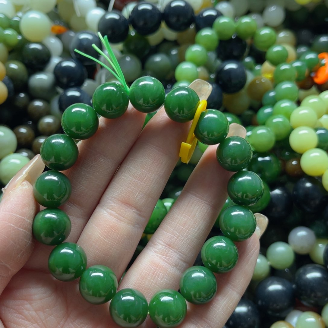 和田玉手链未镶嵌