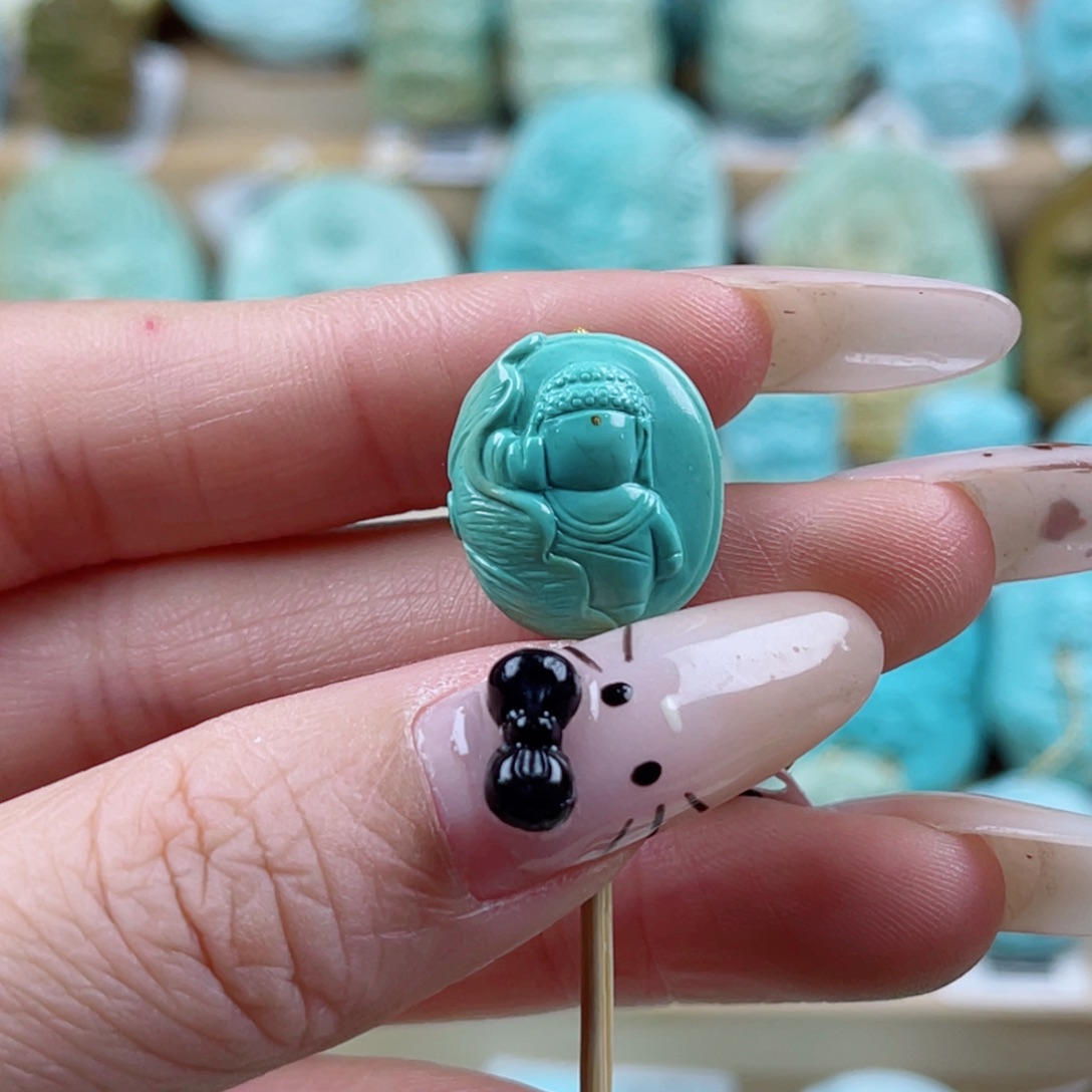 绿松石未镶嵌珠宝奇石