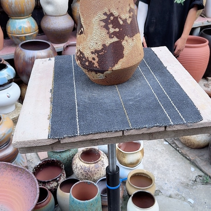 紫砂花盆高度26口径13