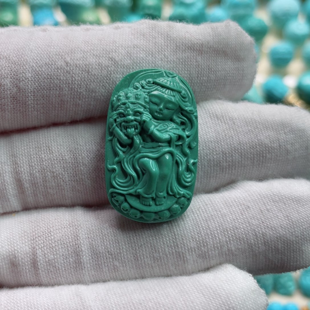 绿松石珠宝奇石未镶嵌