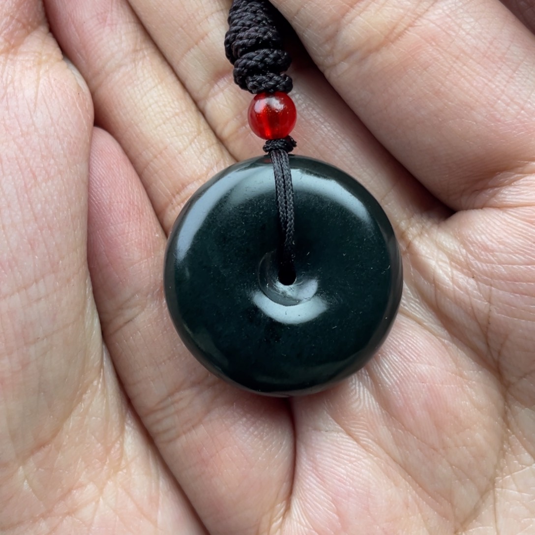 和田玉吊坠未镶嵌心***1