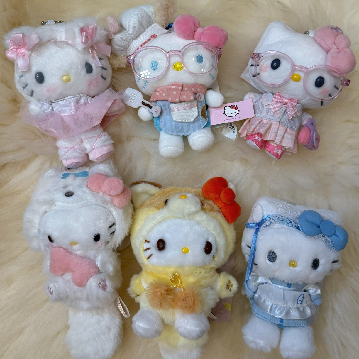 可爱毛绒包挂玩具