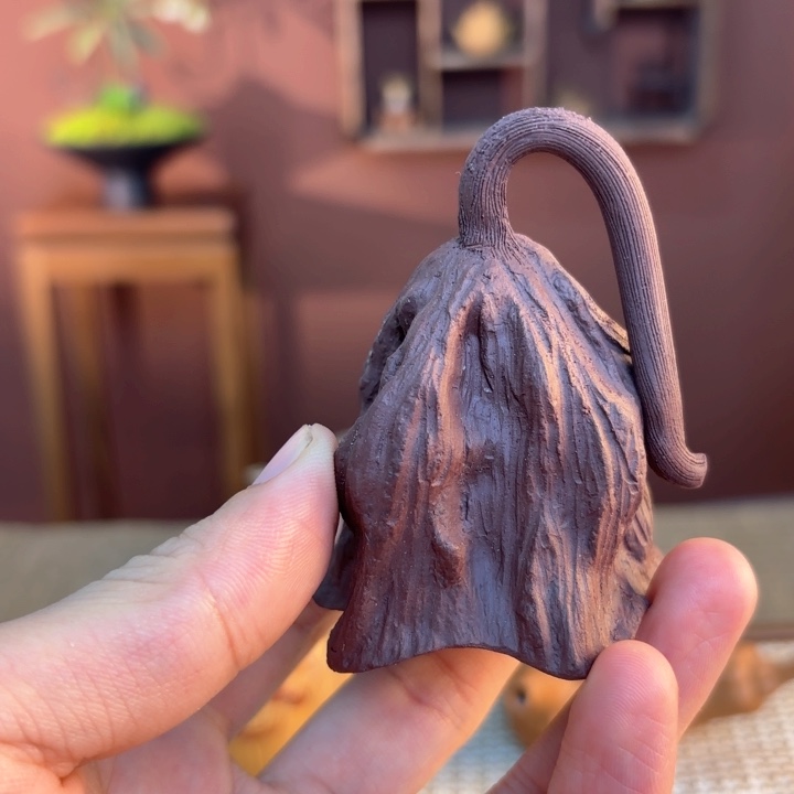 紫砂茶壶紫砂我做的