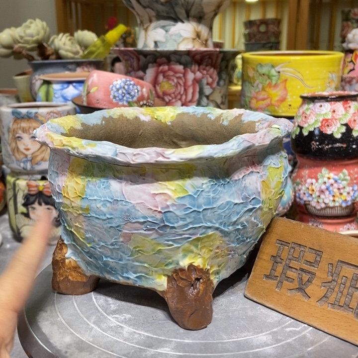 景德镇艺术手绘作品