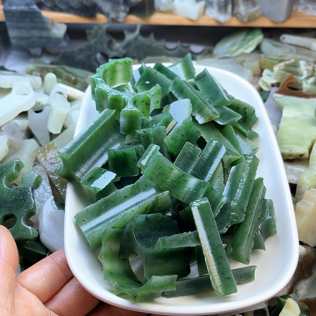 未镶嵌和田玉笔搁