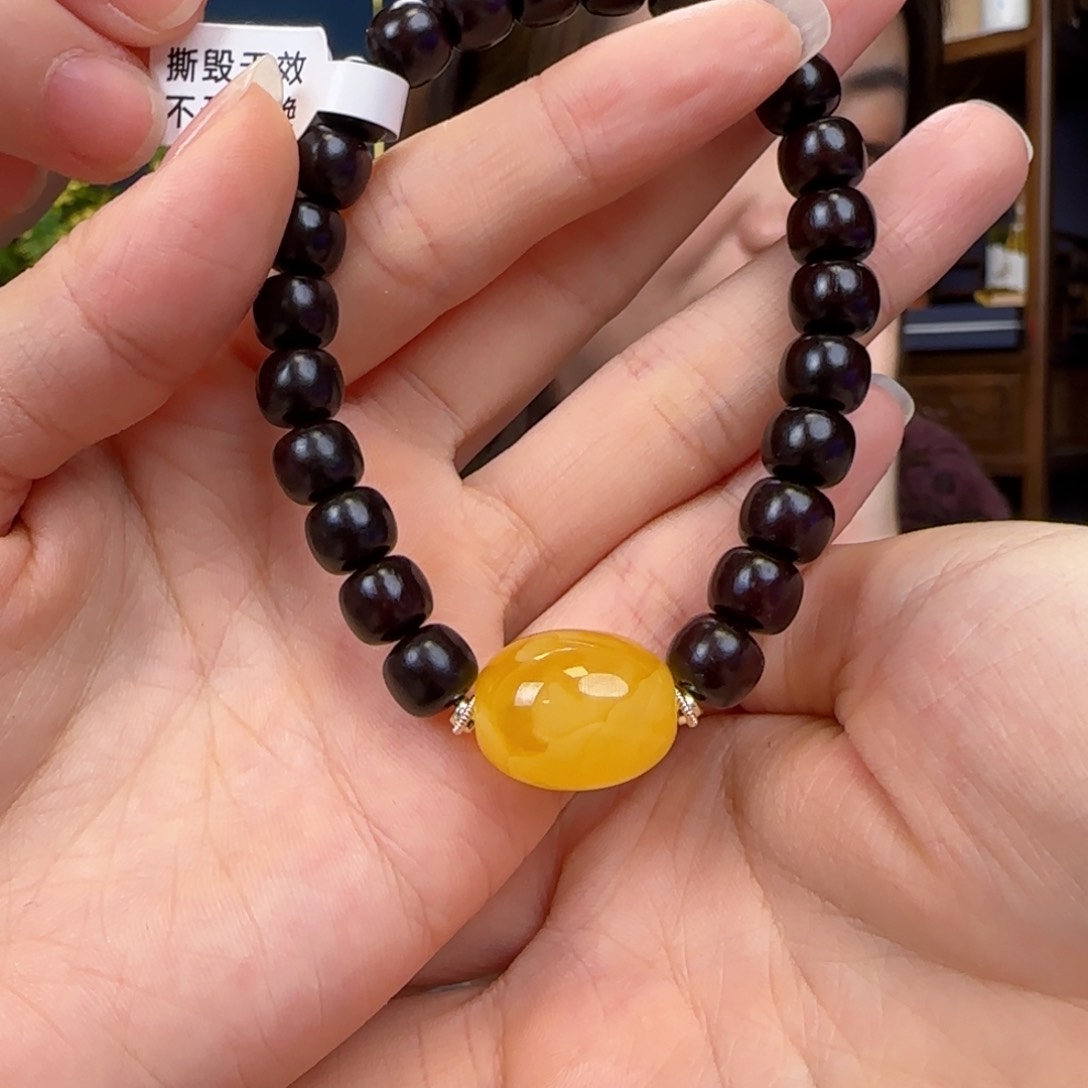 蜜蜡手链未镶嵌111111111111