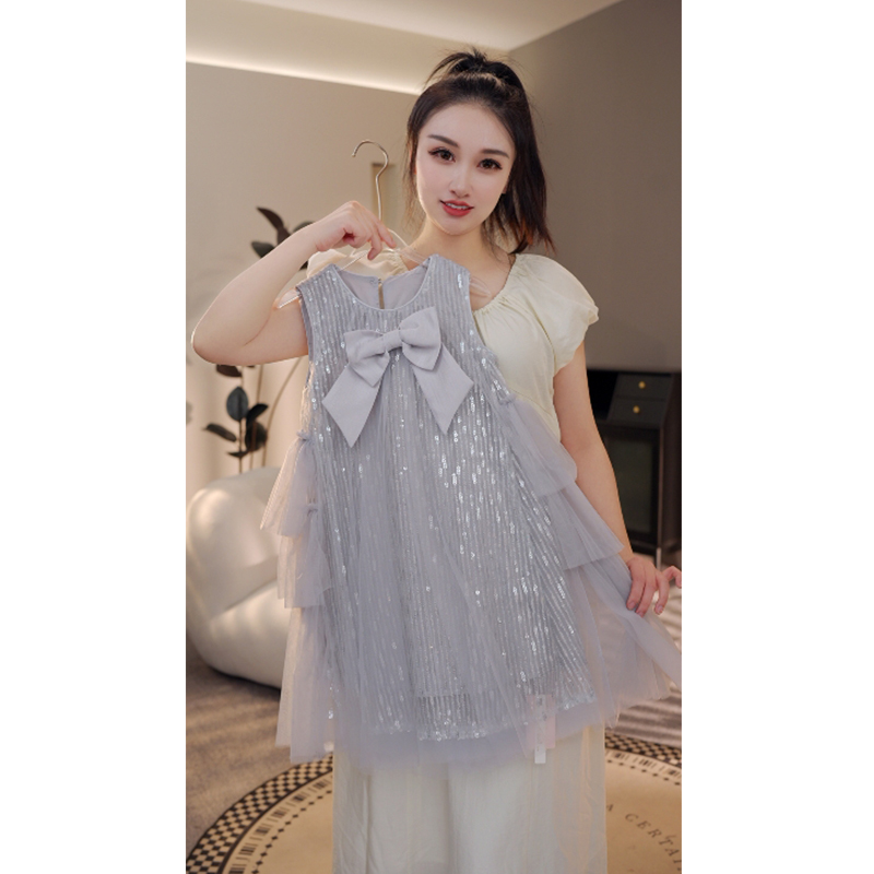 【紫雾派对】女童夏季裙子2025新款连衣裙儿童洋气夏季裙子9706