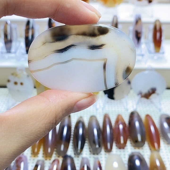 玛瑙/玉髓吊坠(不含链)未镶嵌