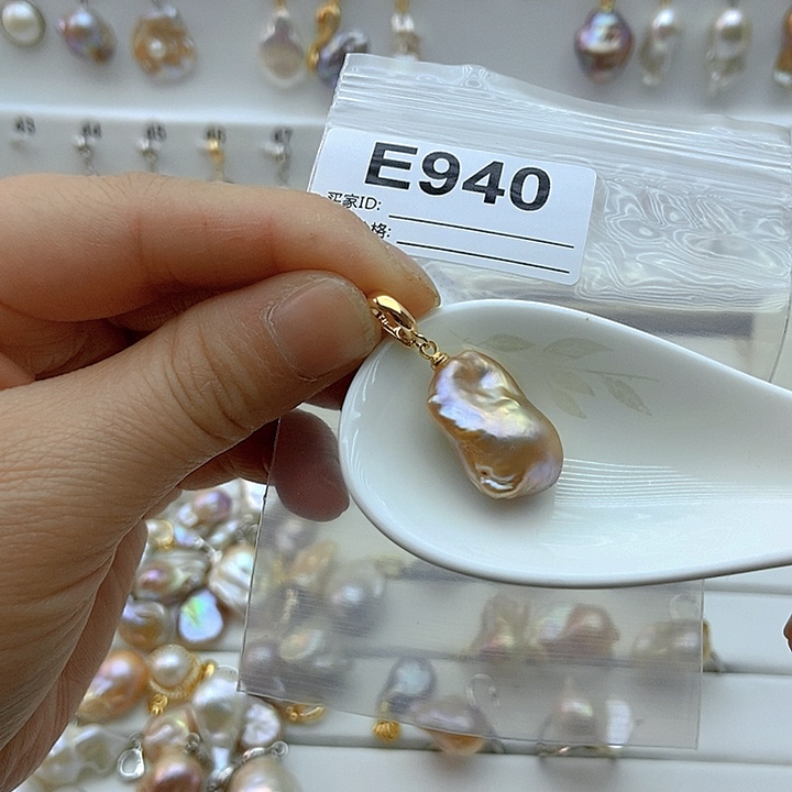 淡水珍珠颈饰银S925镶嵌