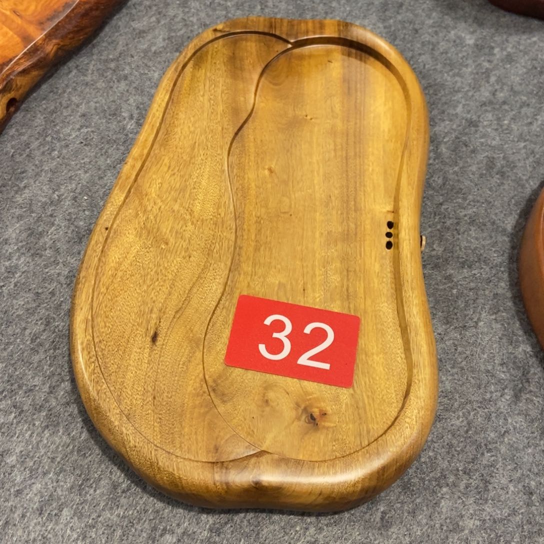 楠木随行实木茶盘