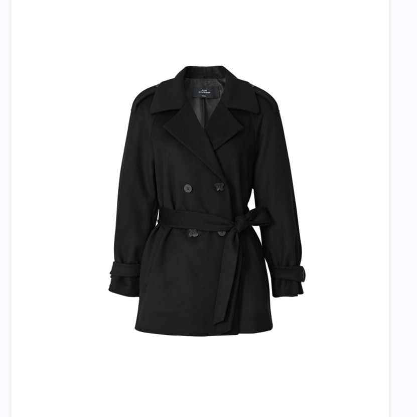 【粉丝专享】AUM/噢姆随型风衣气质经典收腰百搭休闲外套