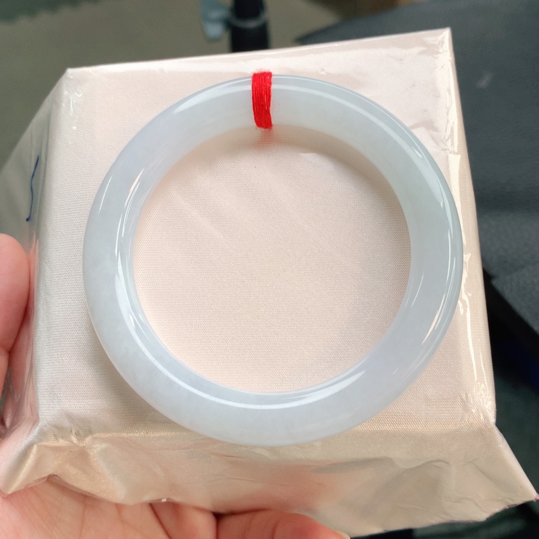 未镶嵌手镯翡翠圆条55圈