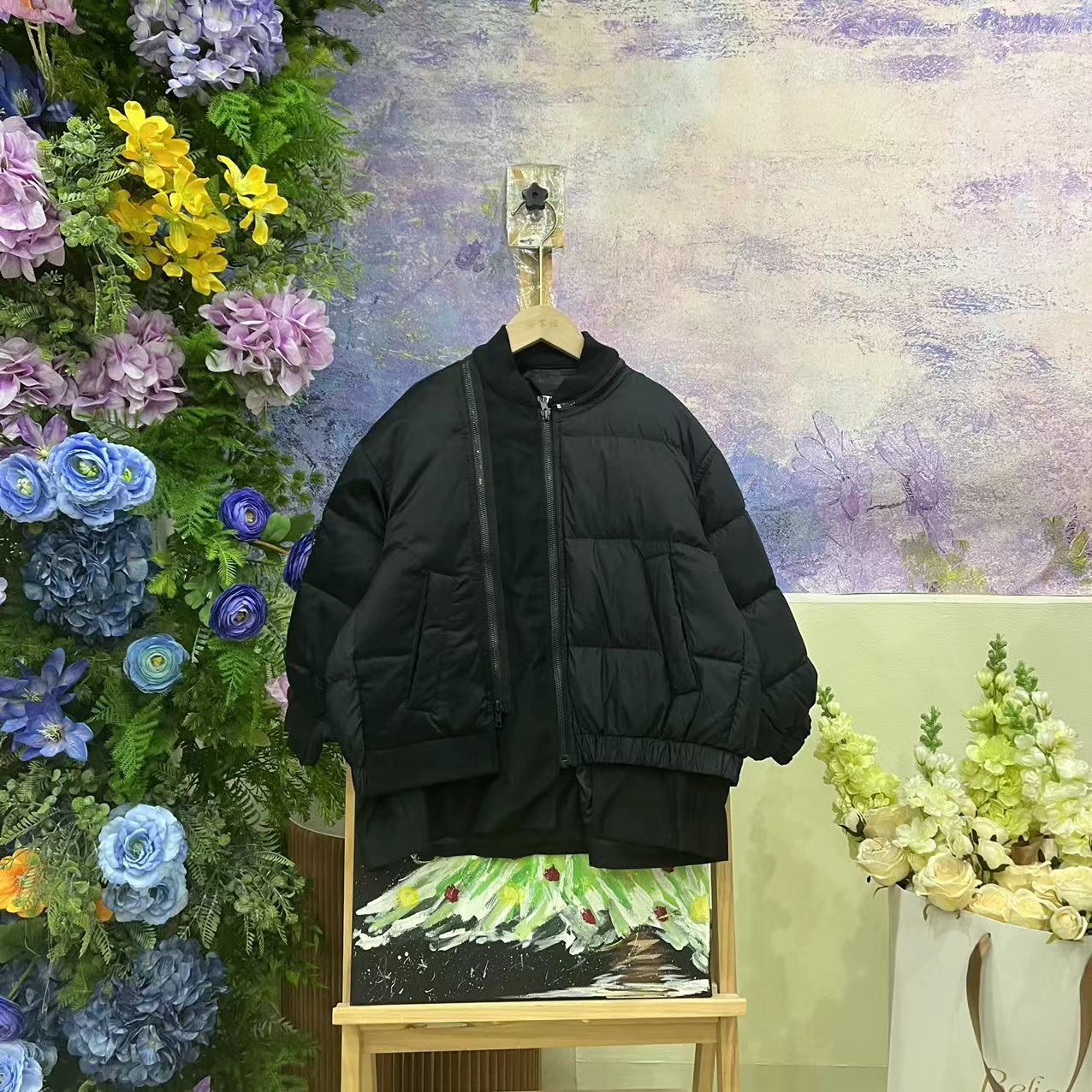 131DA黑羽绒服3205