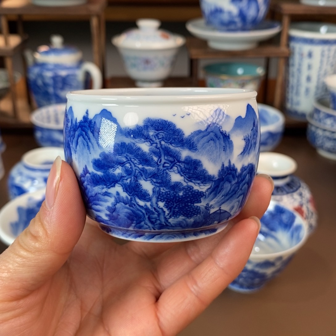 景德镇陶瓷手工手绘