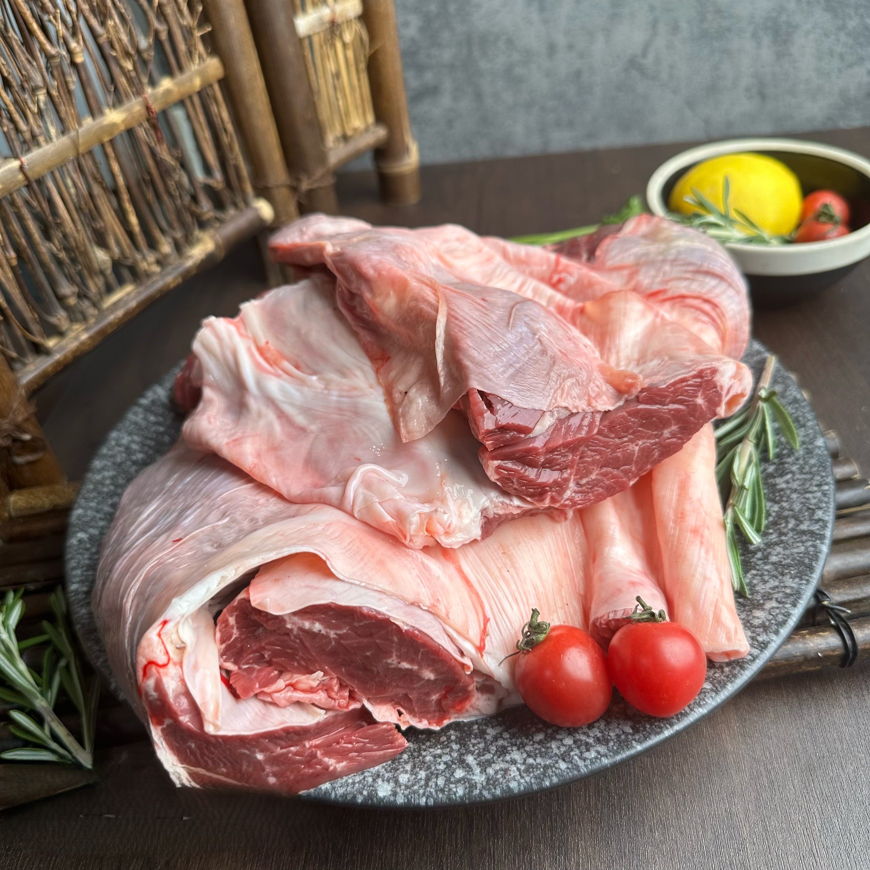 【小江哥】护心肉4斤，新鲜小黄牛护心肉护心腩崩沙腩，顺丰包邮