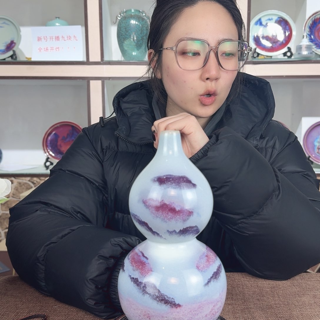 瓷片少年渡钧 钧瓷收藏品