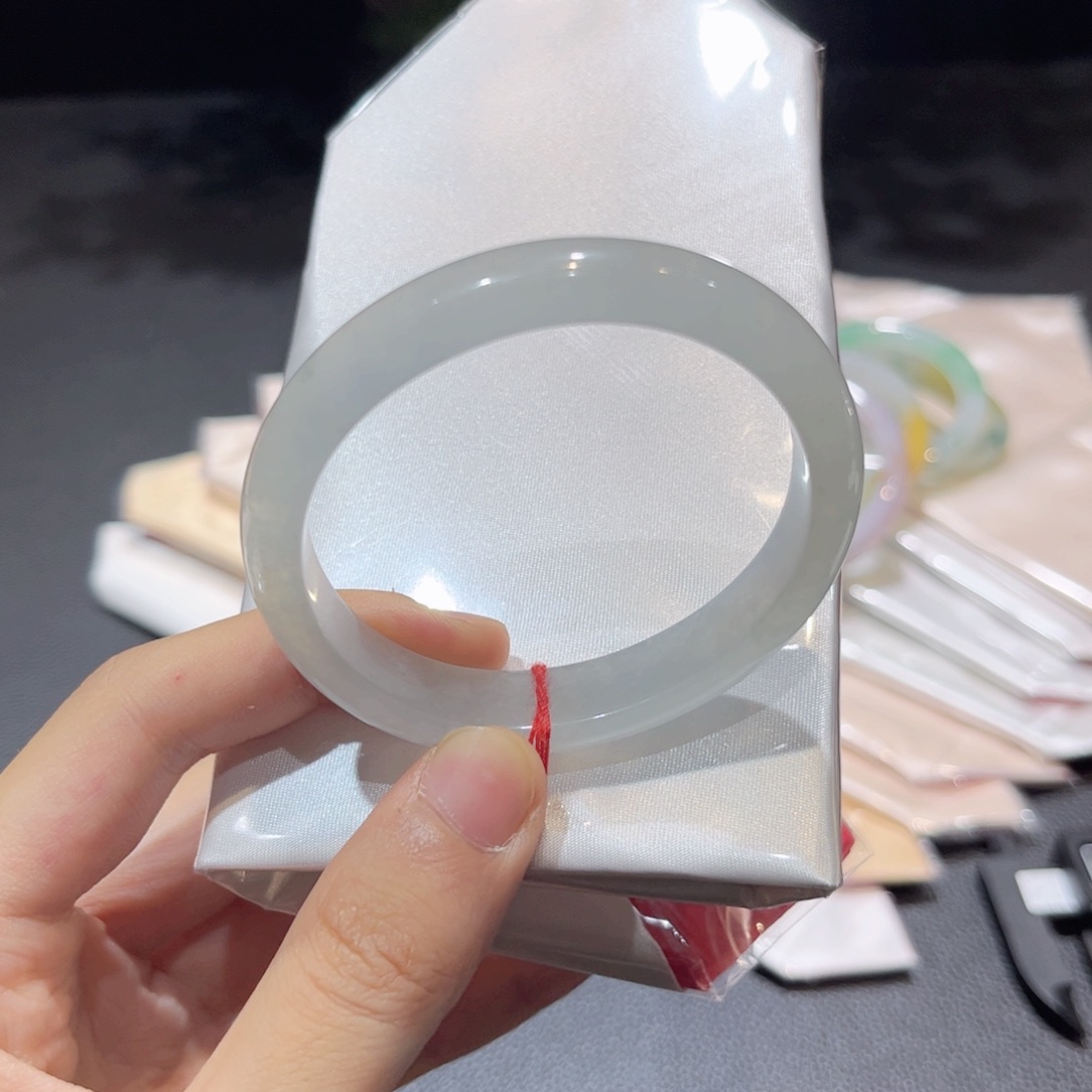 未镶嵌手镯翡翠翡翠手镯54圈口贵妃