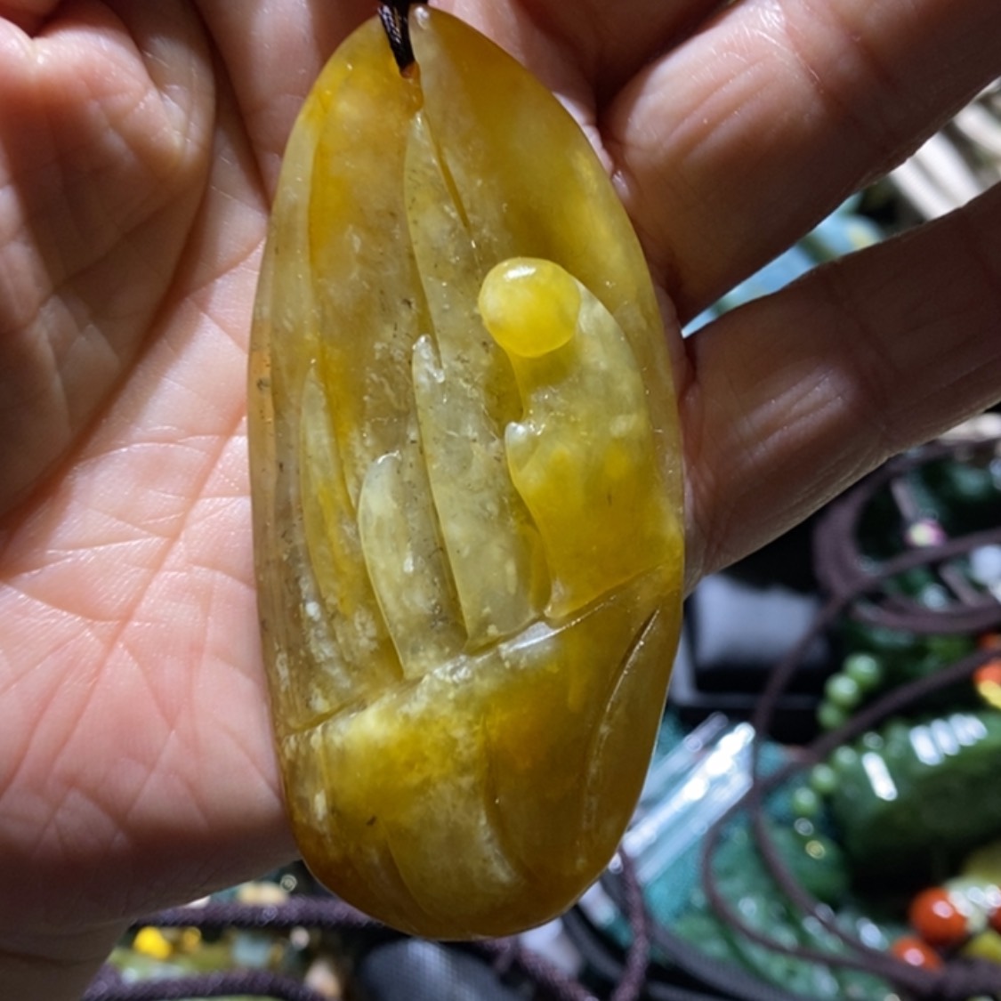 【闪购商品】岫玉毛衣链未镶嵌