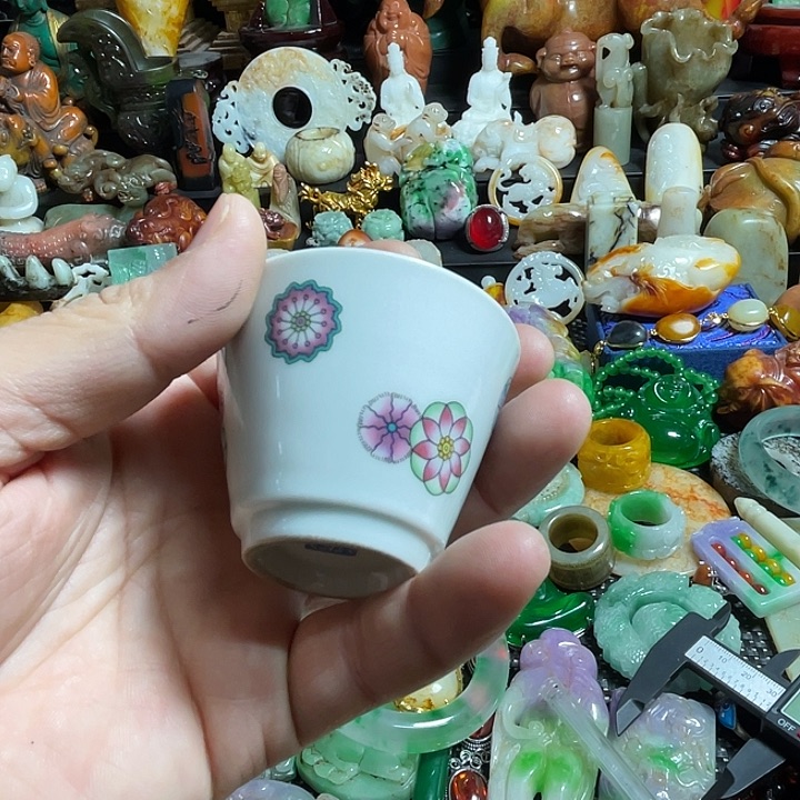 晚*手工彩绘主人杯