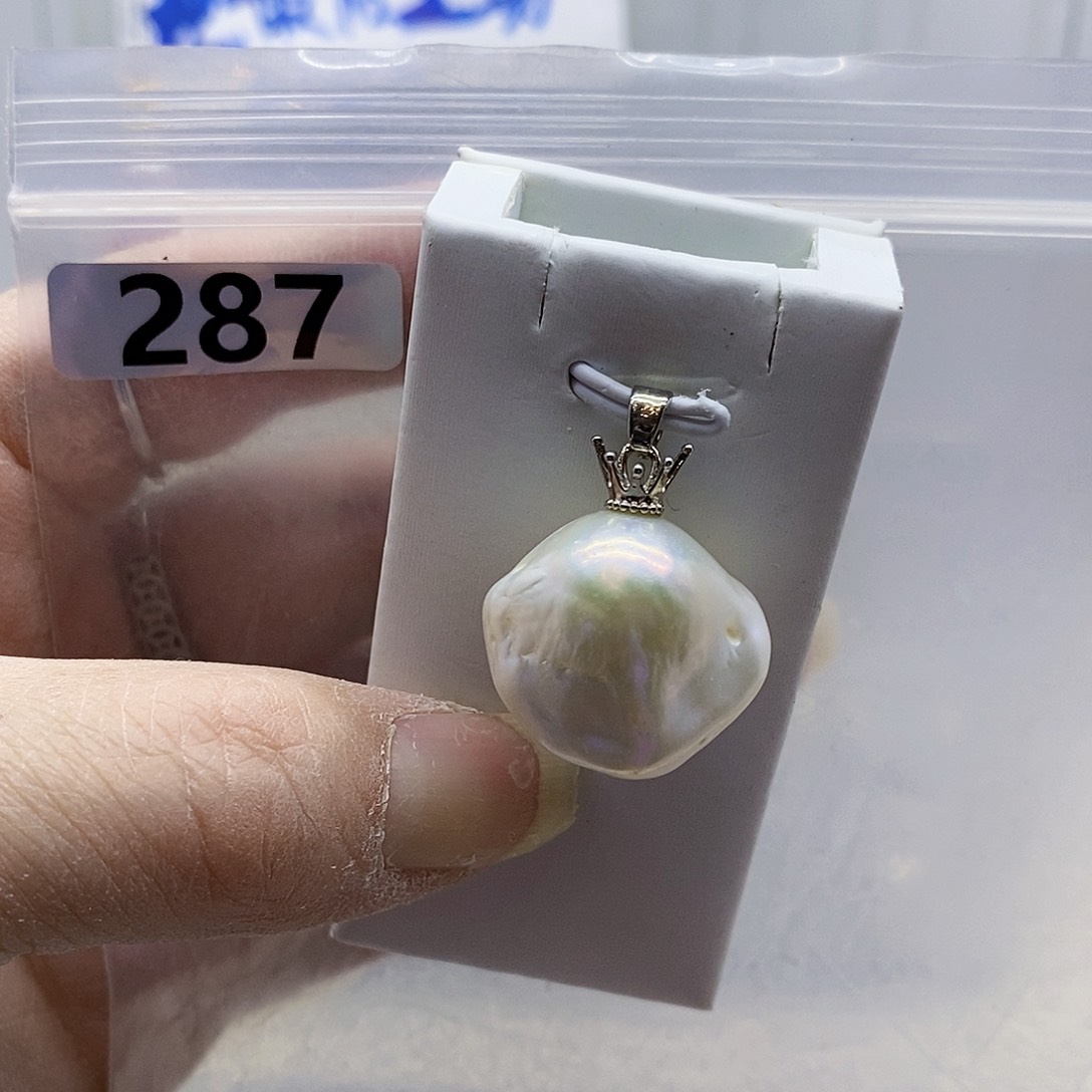 颈饰合金淡水珍珠