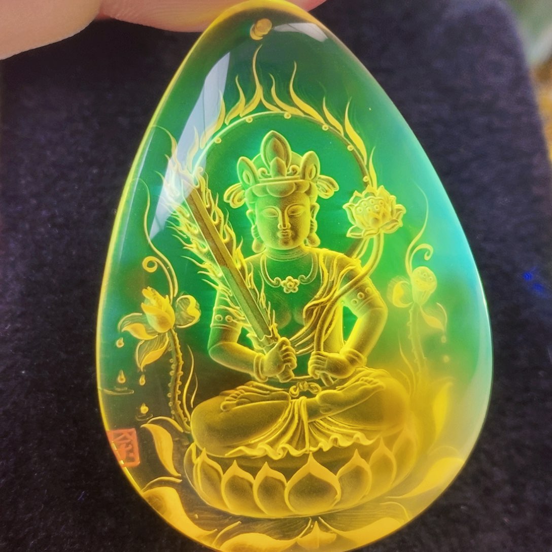 【闪购商品】金珀吊坠(不含链)未镶嵌