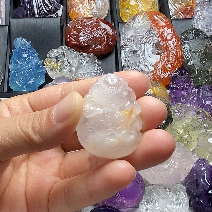 颈饰未镶嵌水晶水晶吊坠