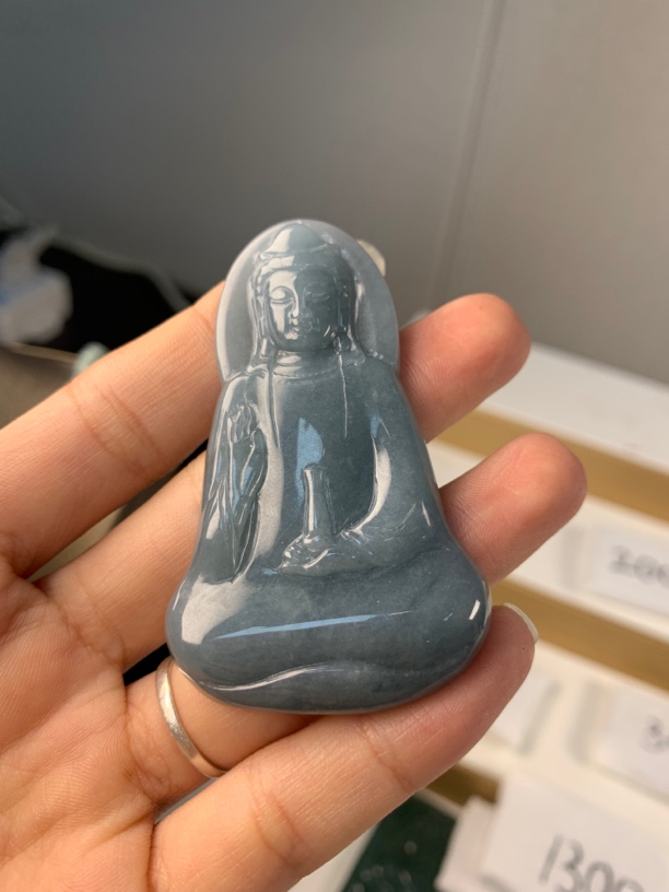 翡翠 观音   吊坠