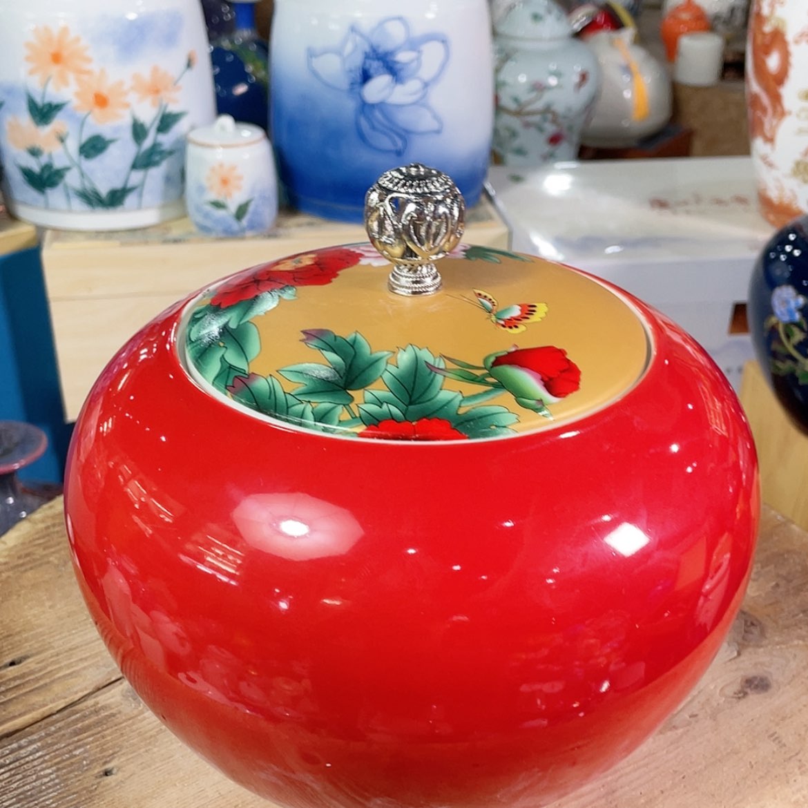 【闪购商品】罐陶瓷茶叶罐密封罐