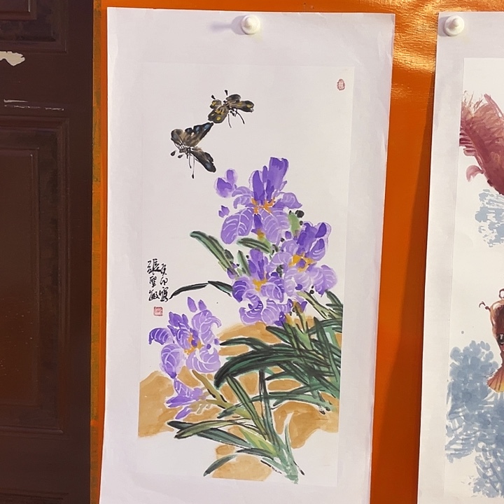 国画张圣敏先生纯手绘作品