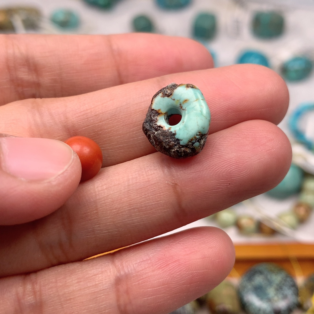 玛瑙/玉髓未镶嵌扣子一颗