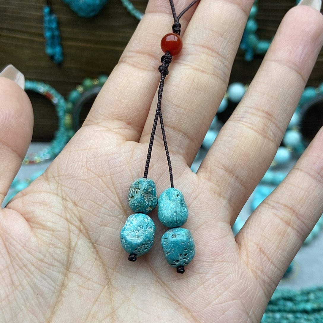 南红玛瑙未镶嵌随行豆子