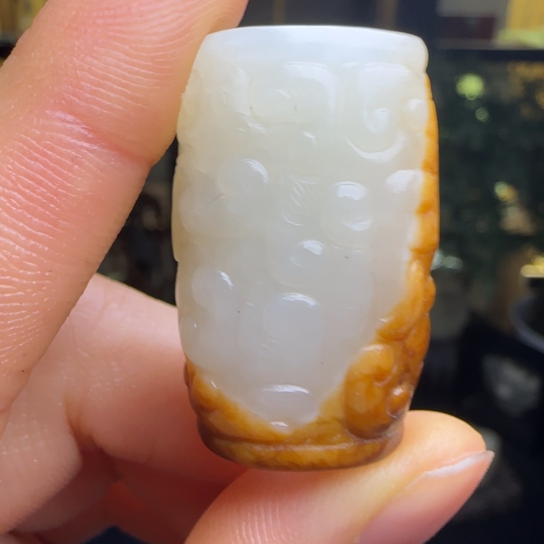 和田玉（糖玉）颈饰未镶嵌