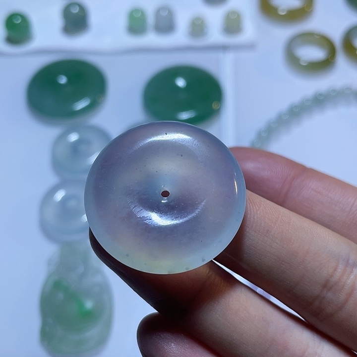 定制翡翠未镶嵌挂件