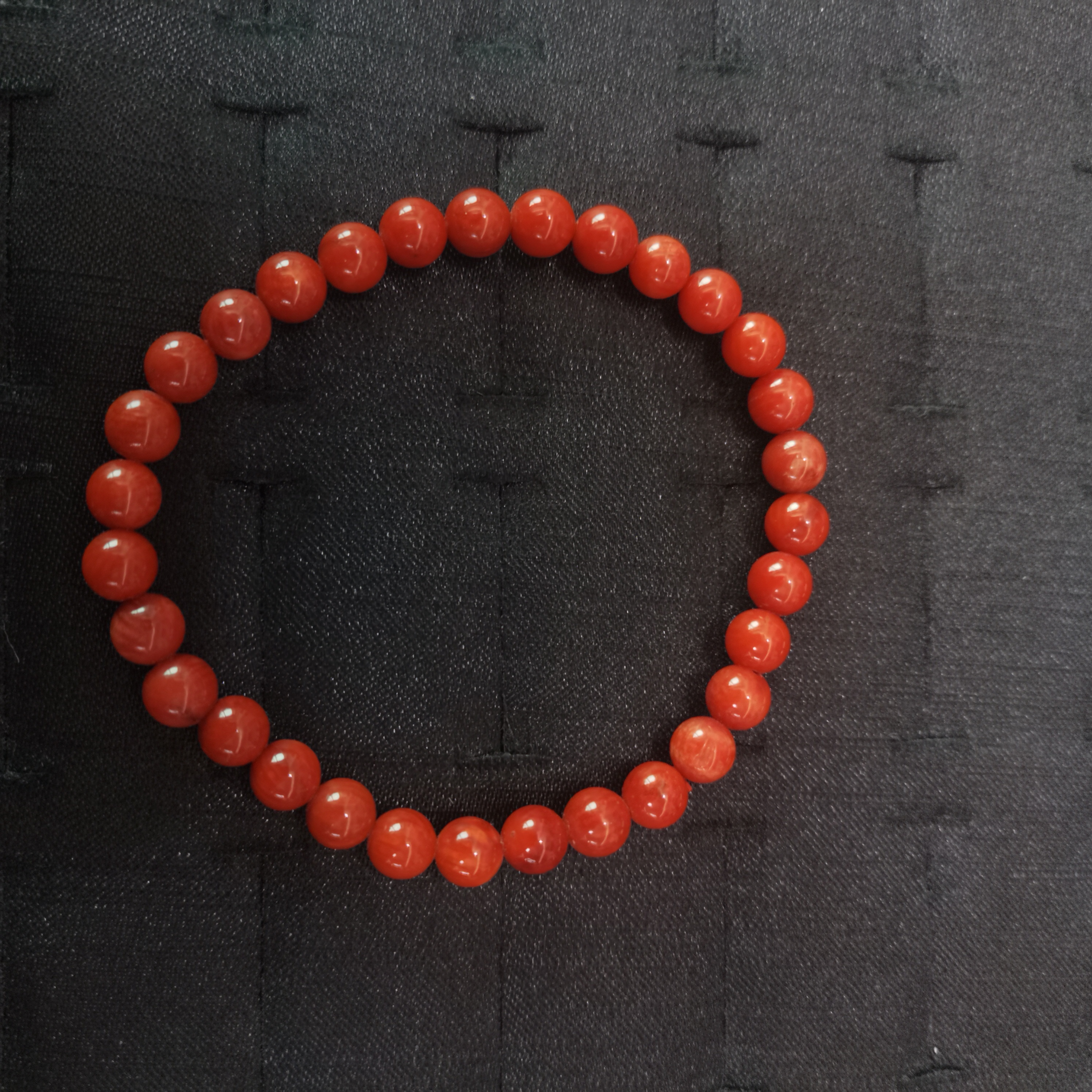 非金属珐琅手链 红手串5m+*（多样性发一件）