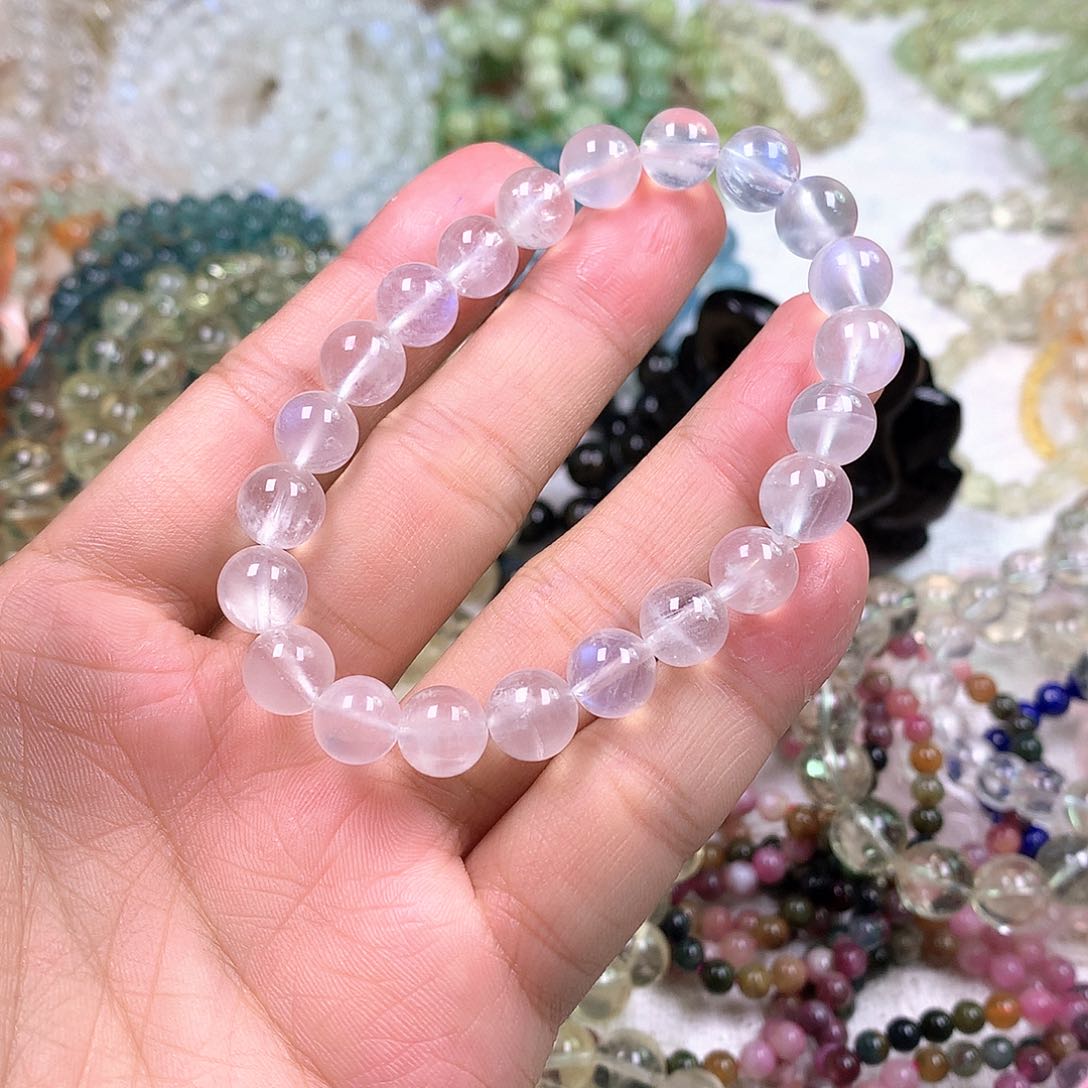 水晶手链未镶嵌天然