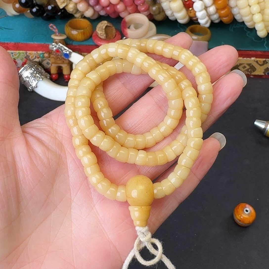 驼骨手串/手链@*月骆驼骨6尺寸大肠108颗
