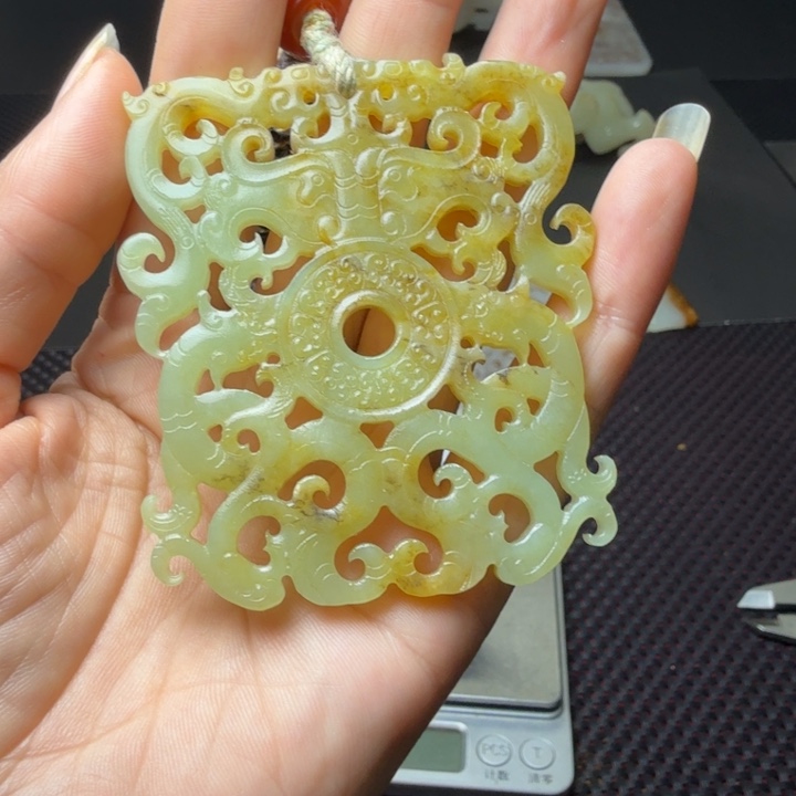 七***光古玉老玉收藏珍品挂件