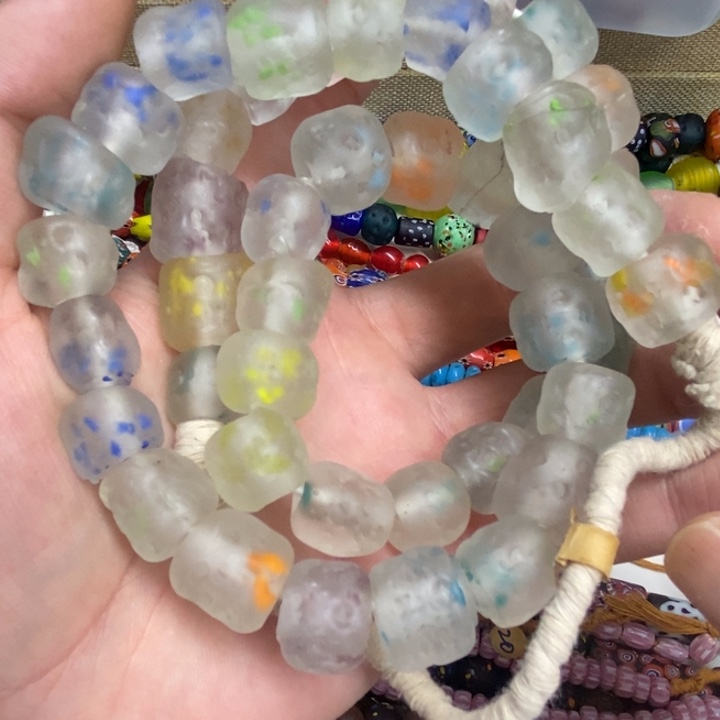 琉璃颈饰尼泊尔碎碎冰 