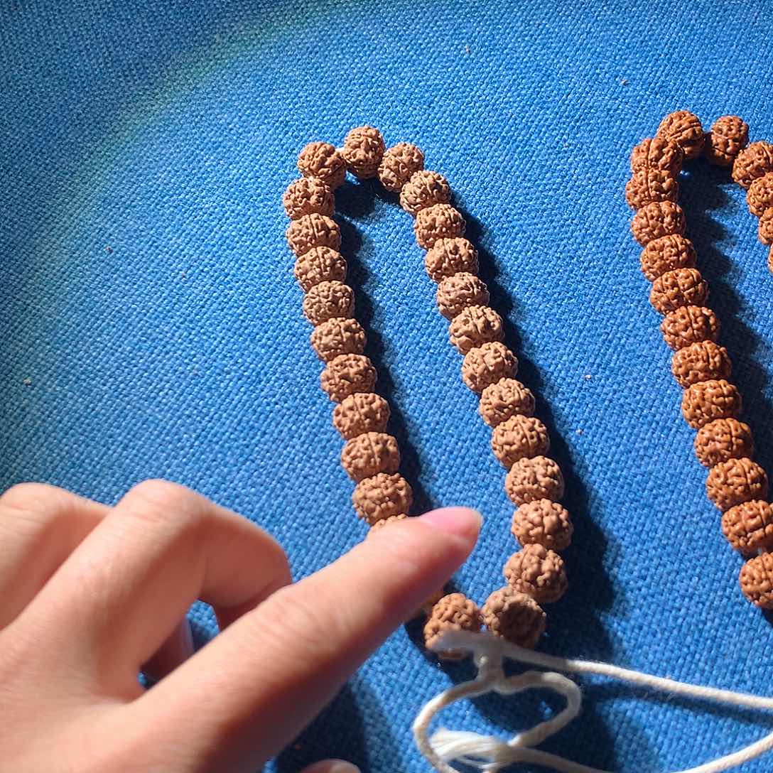 金刚菩提吊坠红方印12手持