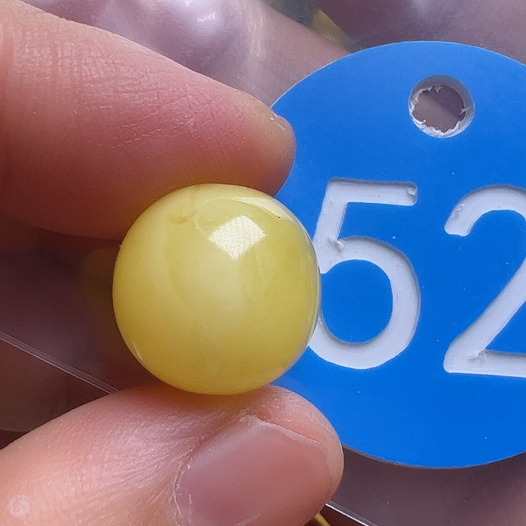 蜜蜡未镶嵌珠宝奇石14m m