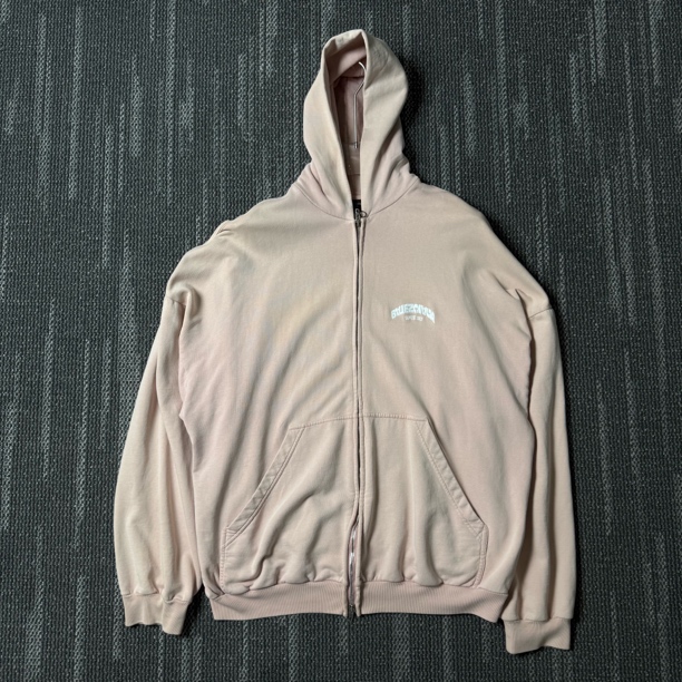 99新 Balenciaga/巴黎世家 刺绣字母Logo拉链连帽外套/1码/9229