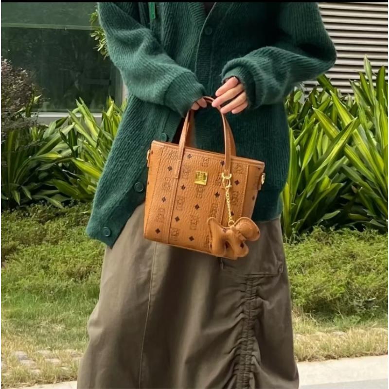 M家托特菜篮子尺寸20*20cm-有礼盒 有小狗挂件