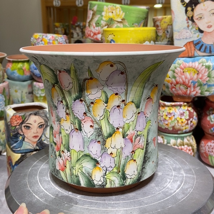 景德镇艺术手绘作品