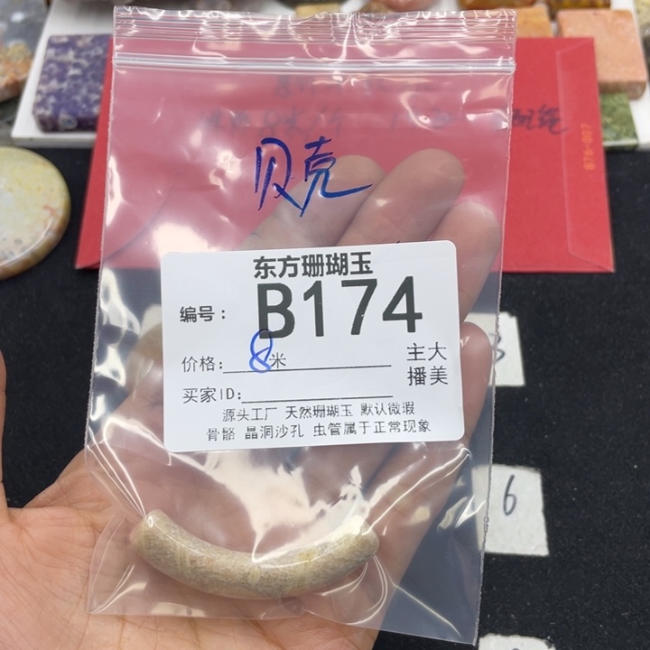 硅化珊瑚（珊瑚玉）颈饰合金贝***?