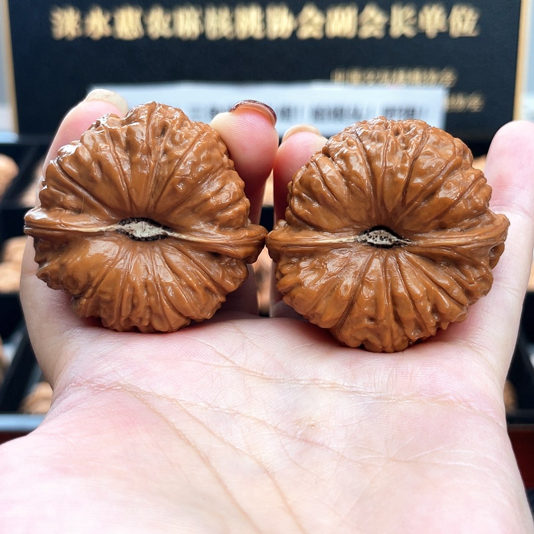 把件文玩核桃45毕业正圆正肩➕c位南瓜墩4501