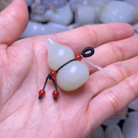 和田玉未镶嵌吊坠(不含链)