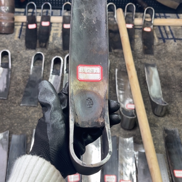 天***意龙泉手工制作工艺锄头1.5斤炮管钢